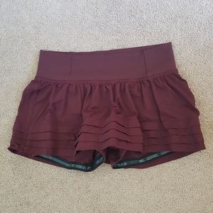 Womens lululemon run skirt